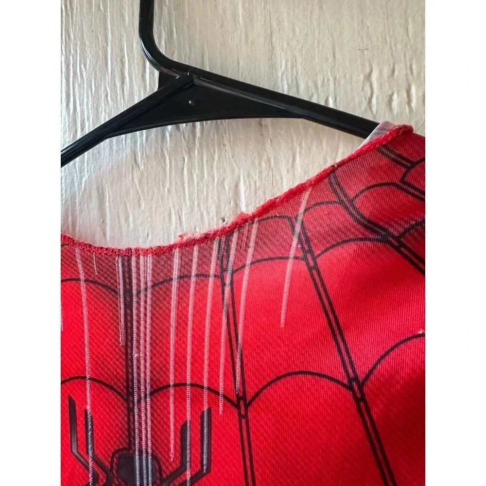 Black and Red Spider-Man boys size medium costume